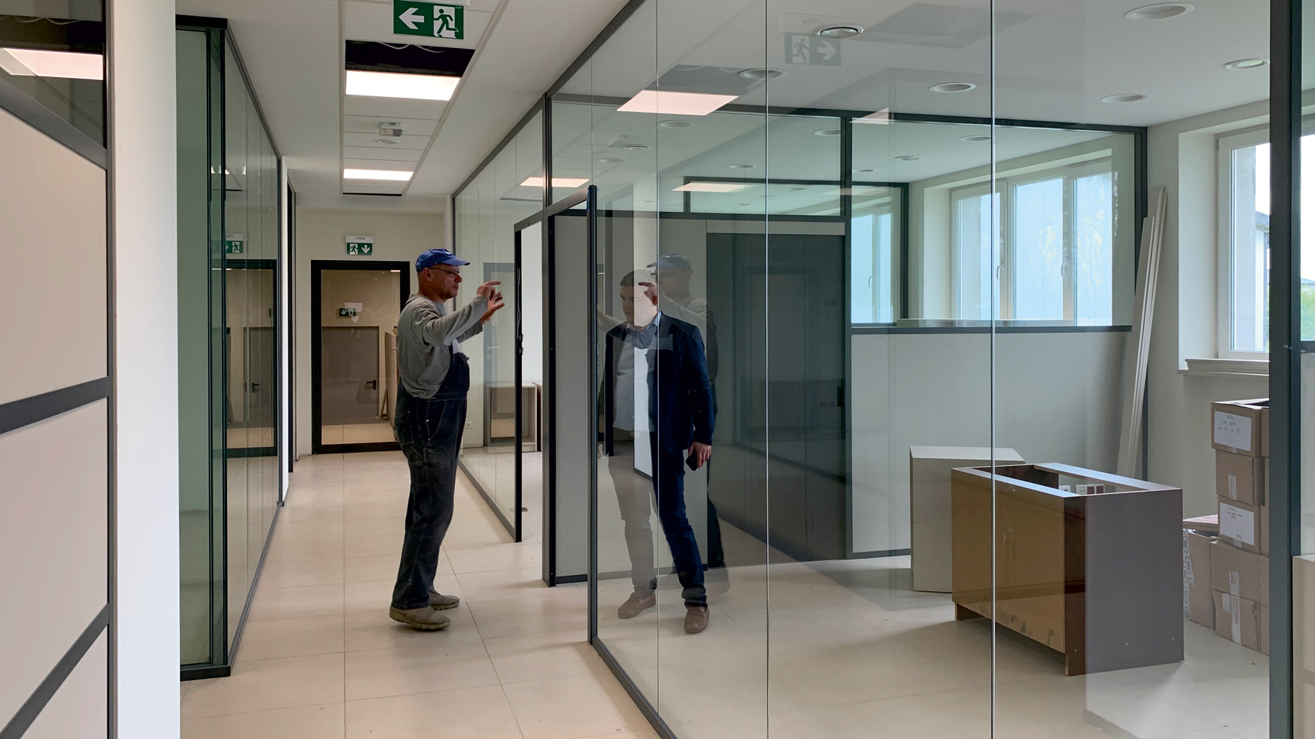 Akustyczna Ściana Stała Office 100