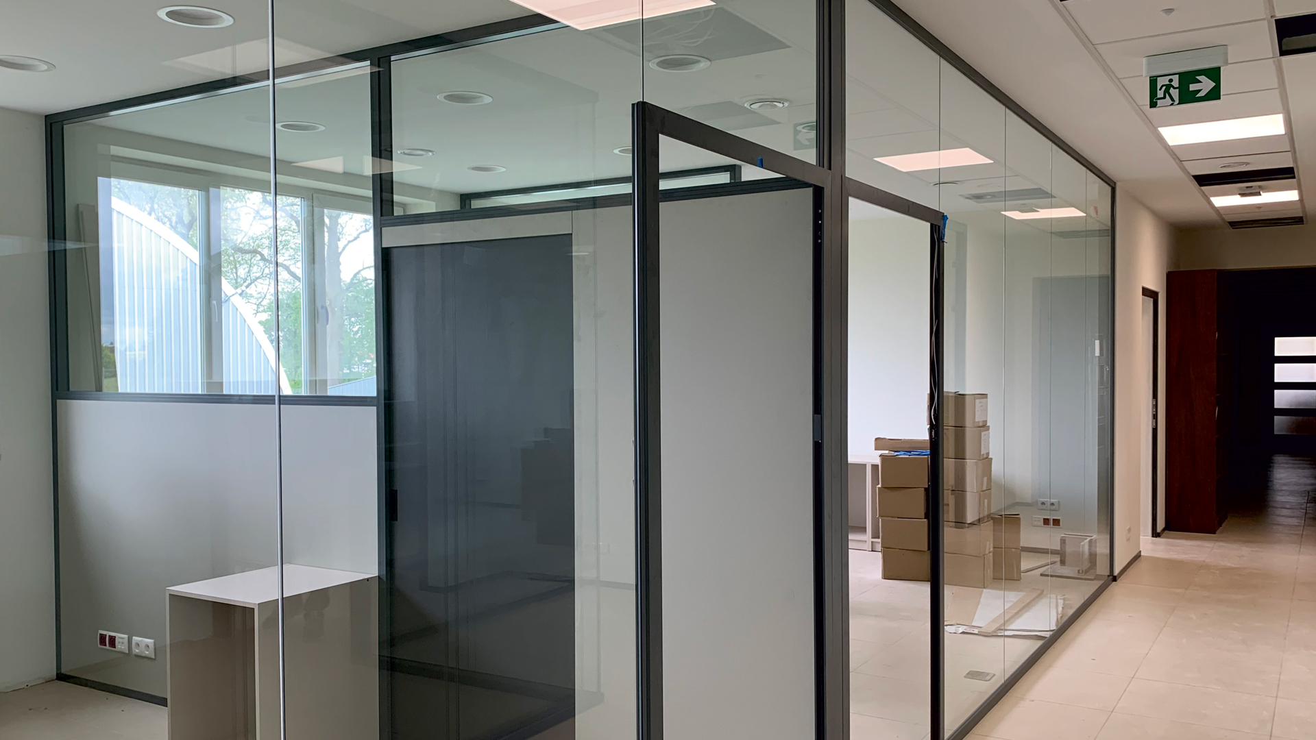 Akustyczna Ściana Stała Office 100