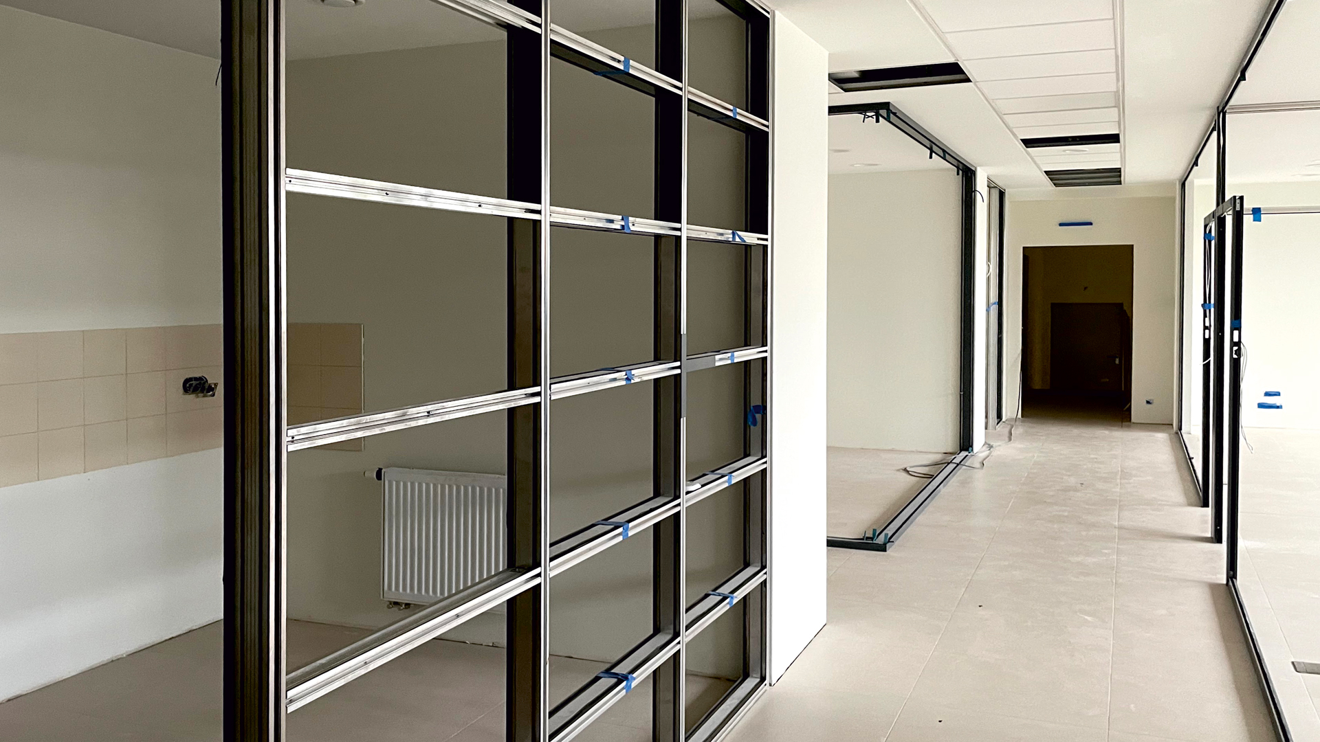 Ściana Stała Office 80 Loft Line