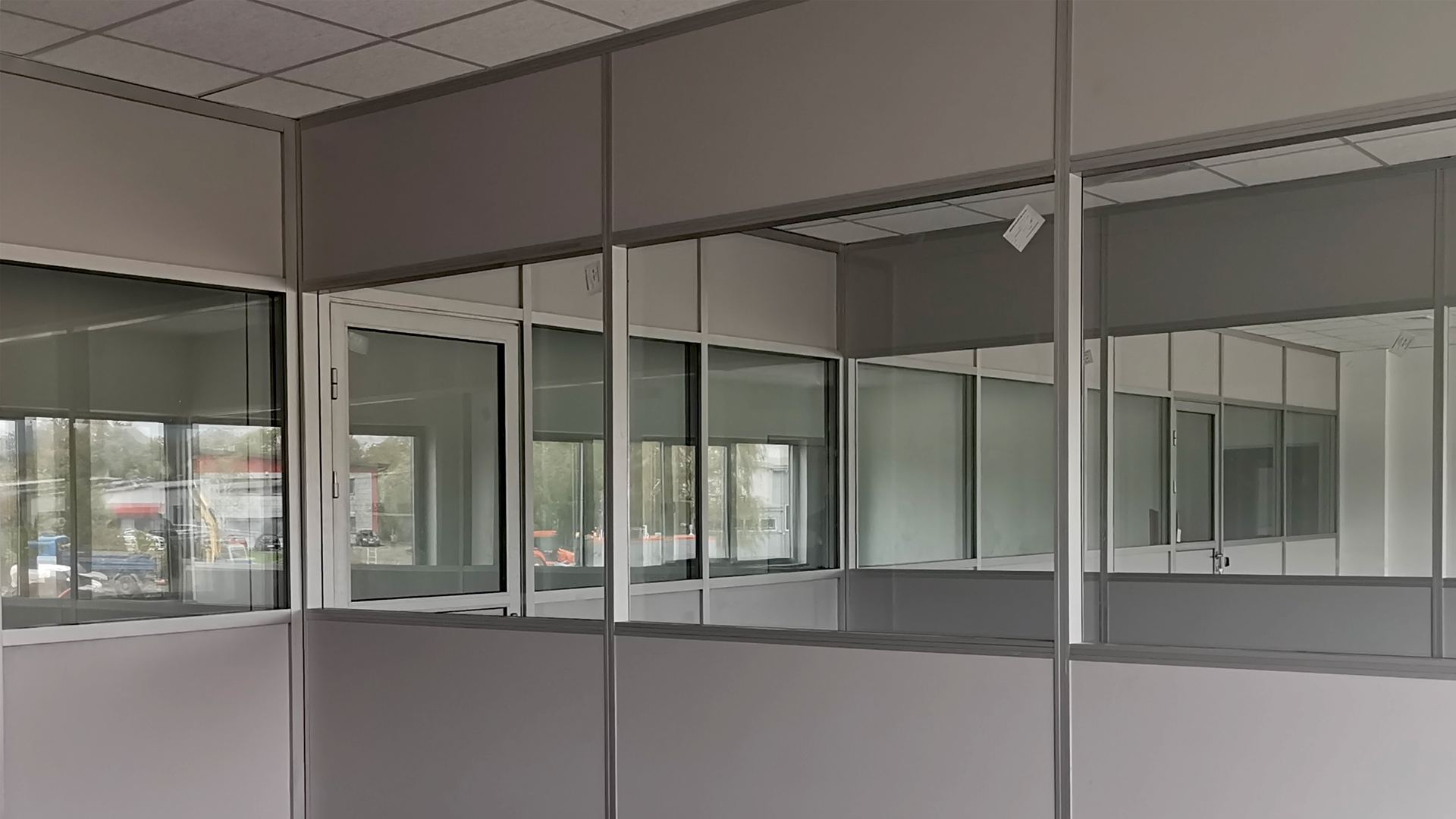 Ściana Stała Office 80 Loft Line Fire